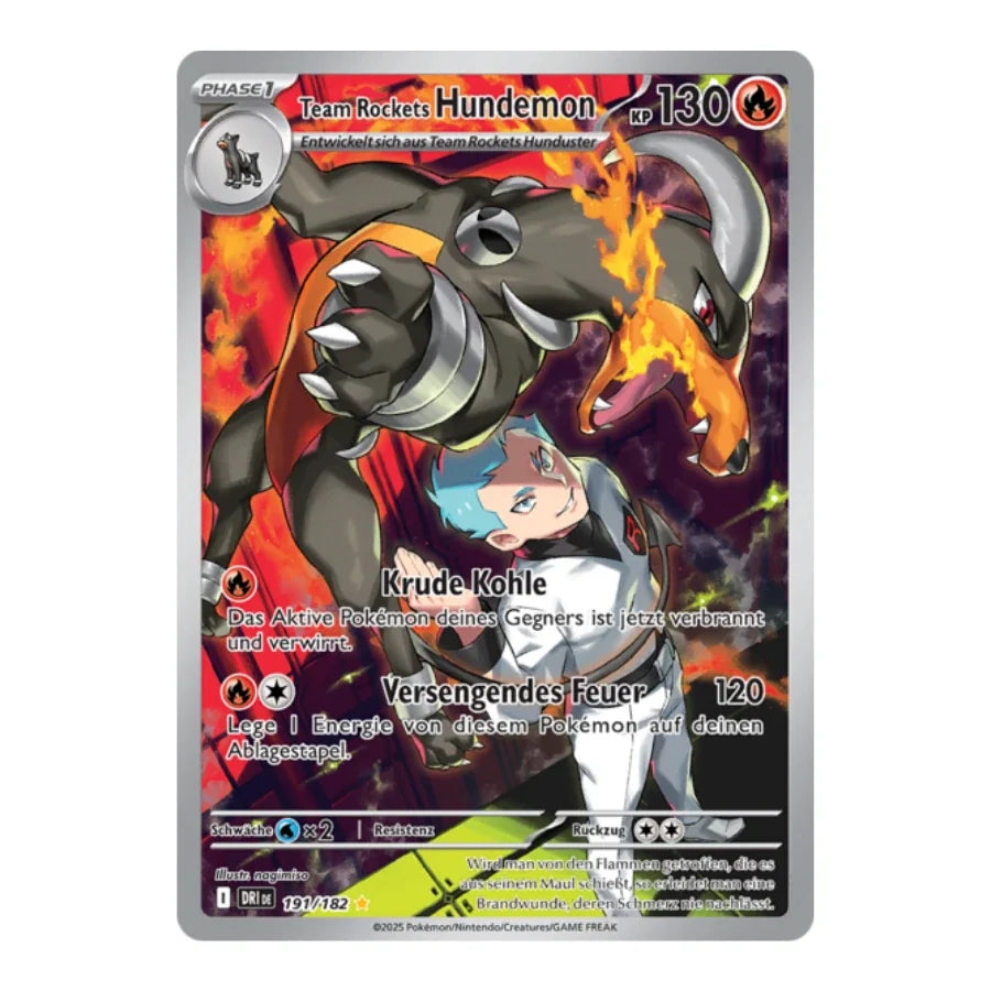 Team Rockets Hundemon IR 191/182 Ewige Rivalen