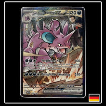 Team Rockets Nidoking ex Special Illustration Rare 233/182 Pokemon Ewige Rivalen