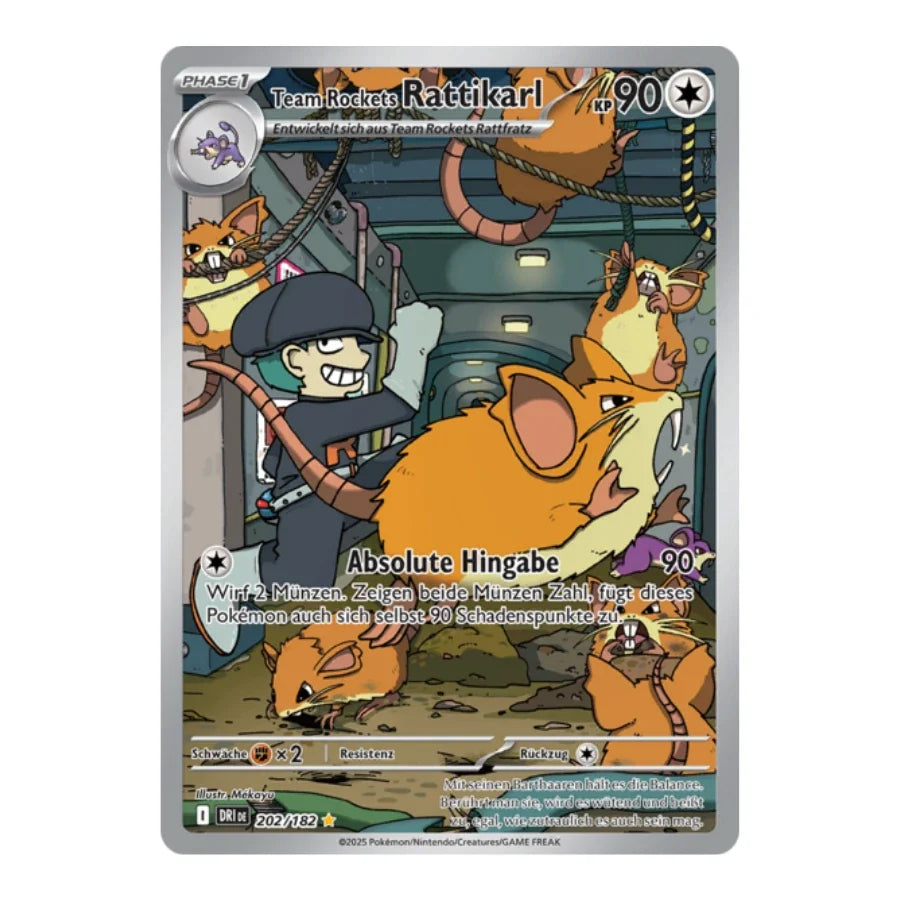 Team Rockets Rattikarl IR 202/182 Ewige Rivalen
