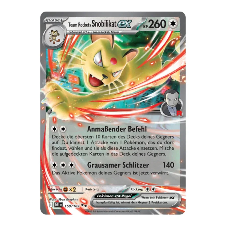 Team Rockets Snobilikat ex 150/182 Ewige Rivalen