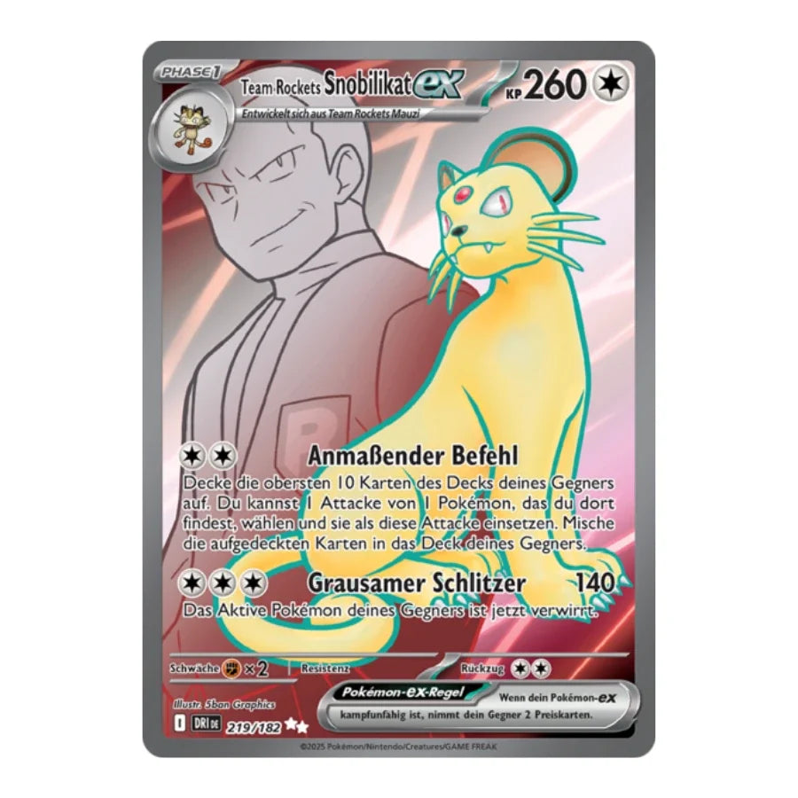Team Rockets Snobilikat ex UR 219/182 Ewige Rivalen