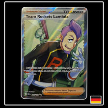 Team Rockets Lambda Trainer Full Art 226/182 Pokemon Ewige Rivalen