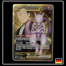 Team Rockets Mewtu ex GOLD 240/182 Pokemon Ewige Rivalen