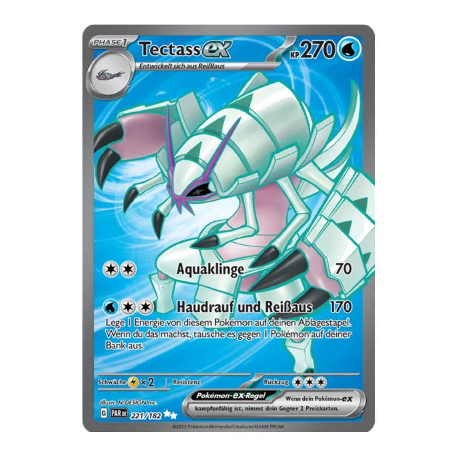 Tectass ex Full Art Deutsch 221/182 Paradox Rift