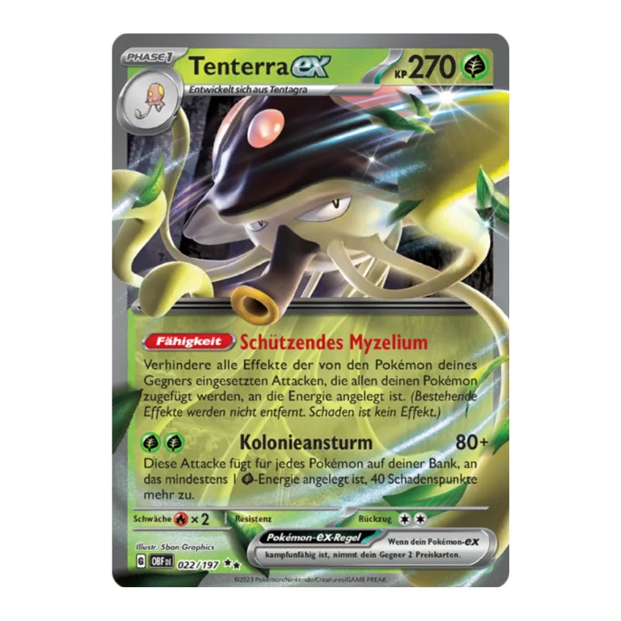 Tenterra ex Deutsch 022/197 Obsidian Flammen