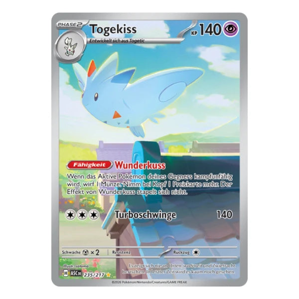 Togekiss IR 235/217 Pokemon Erhabene Helden