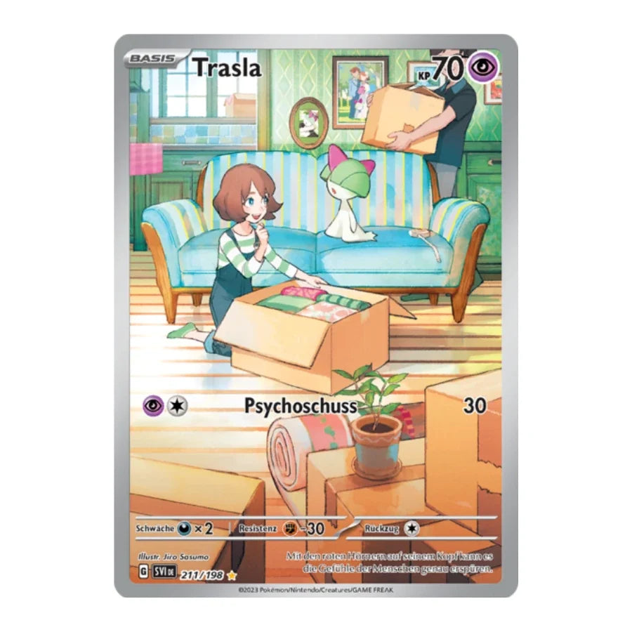 Trasla Art Rare Deutsch 211/198 Karmesin & Purpur