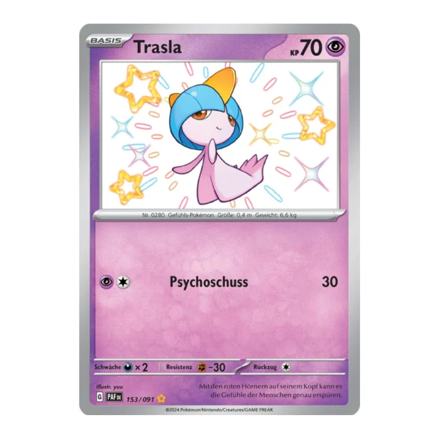 Trasla Shiny 153/091 Paldeas Schicksale
