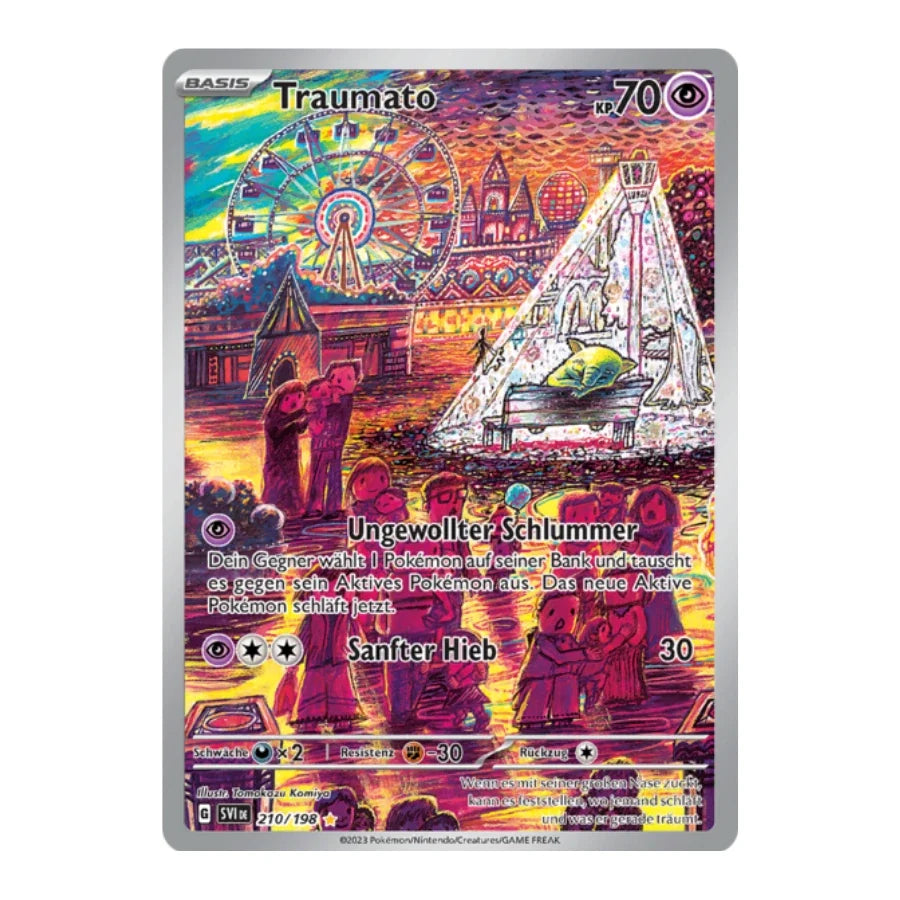 Traumato Art Rare Deutsch 210/198 Karmesin & Purpur