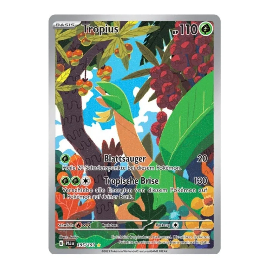 Tropius Art Rare Deutsch 195/193 Entwicklungen in Paldea