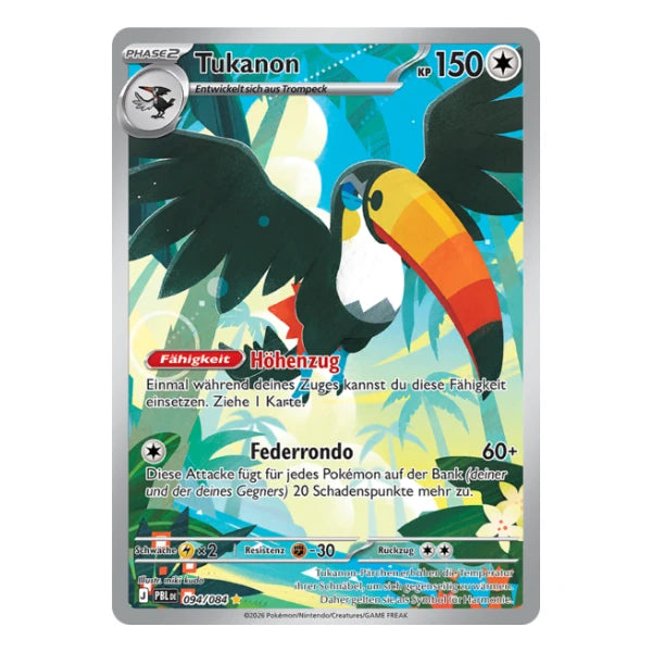 Tukanon IR 094/084 Pokemon Dunkelnacht 
