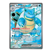 Turtok ex Full Art Deutsch 184/165 Karmesin & Purpur 151
