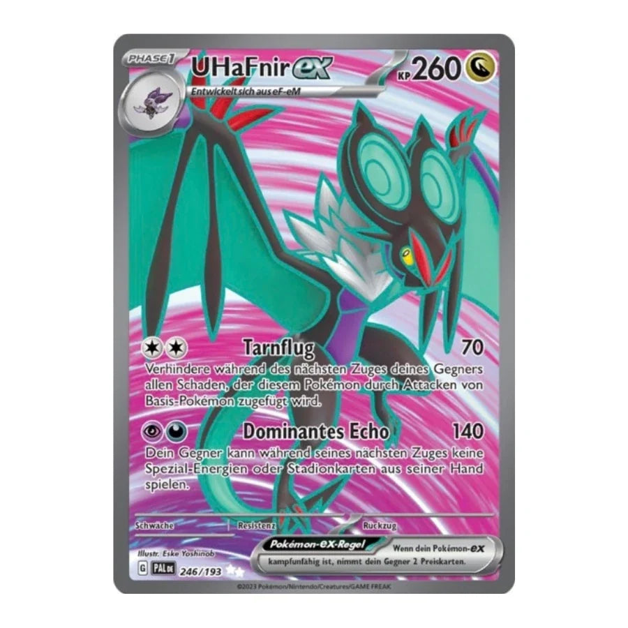 UHaFnir ex Full Art Deutsch 246/193 Entwicklungen in Paldea
