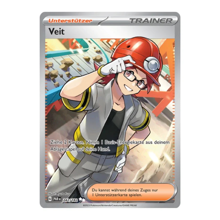 Veit Trainer Full Art Deutsch 242/182 Paradox Rift