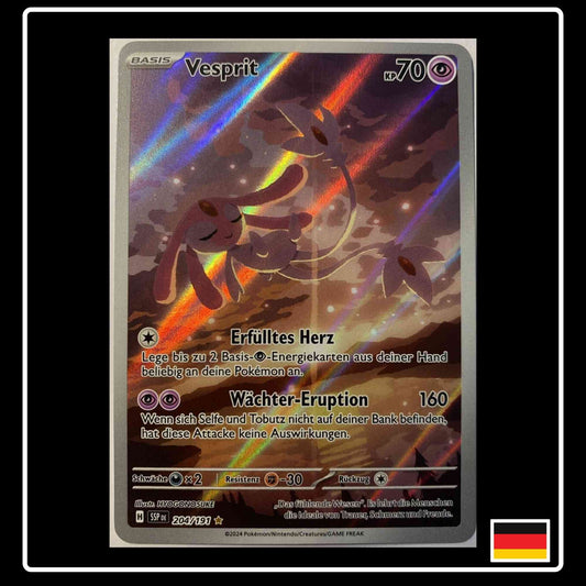 Vesprit Illustration Rare 204/191 Pokemon Stürmische Funken