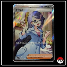 Vivian Trainer Full Art 162/086 Pokemon Schwarze Blitze