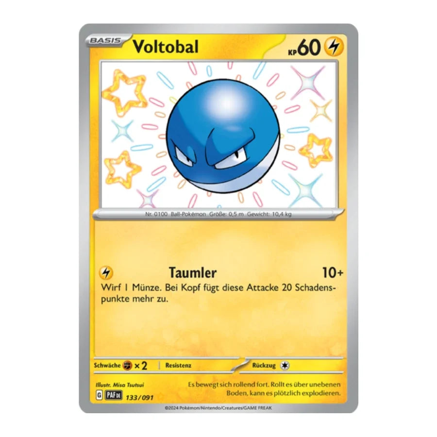 Voltobal Shiny 133/091 Paldeas Schicksale
