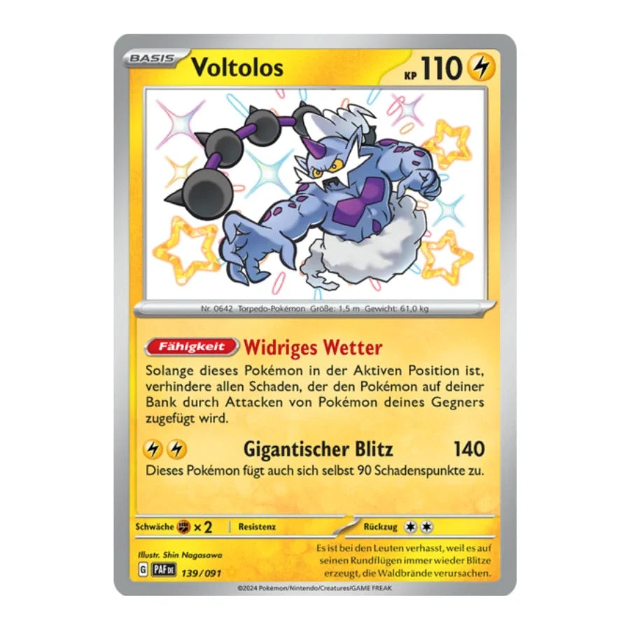 Voltolos Shiny 139/091 Paldeas Schicksale