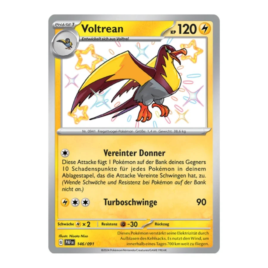 Voltrean Shiny 146/091 Paldeas Schicksale