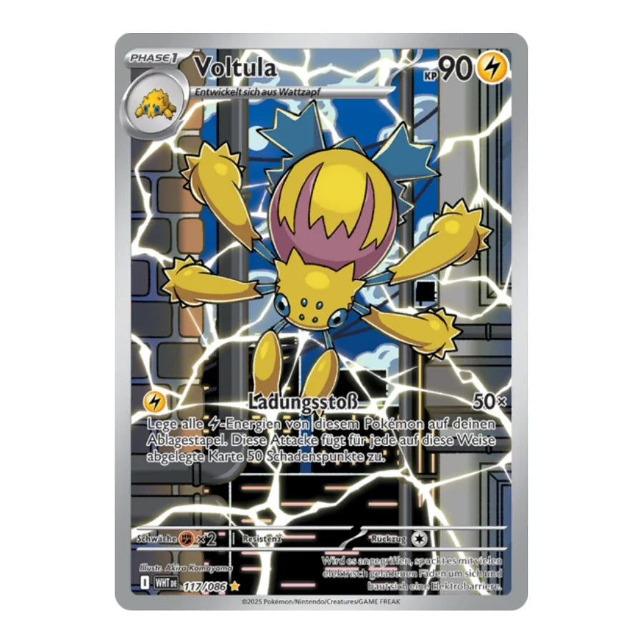 Voltula IR 117/086 Weisse Flammen