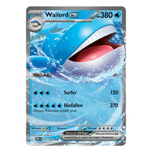 Wailord ex 016/084 Pokemon Dunkelnacht 