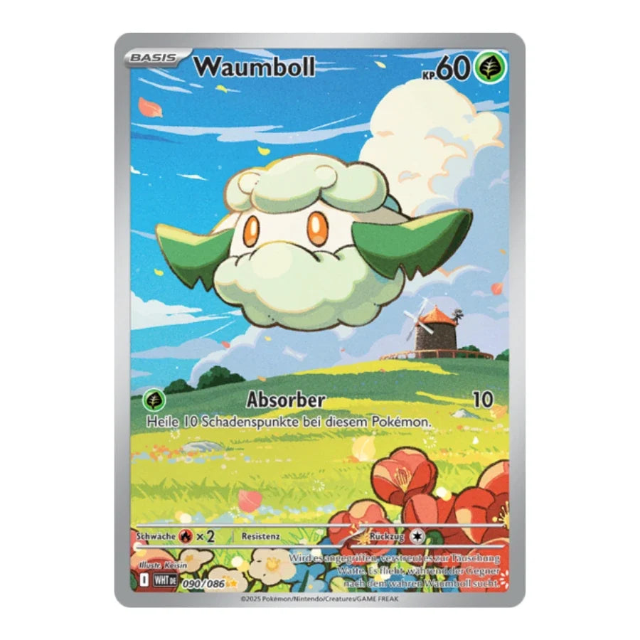 Waumboll IR 090/086 Weisse Flammen
