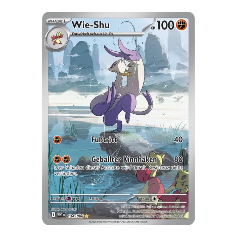 Wie-Shu IR 134/086 Weisse Flammen