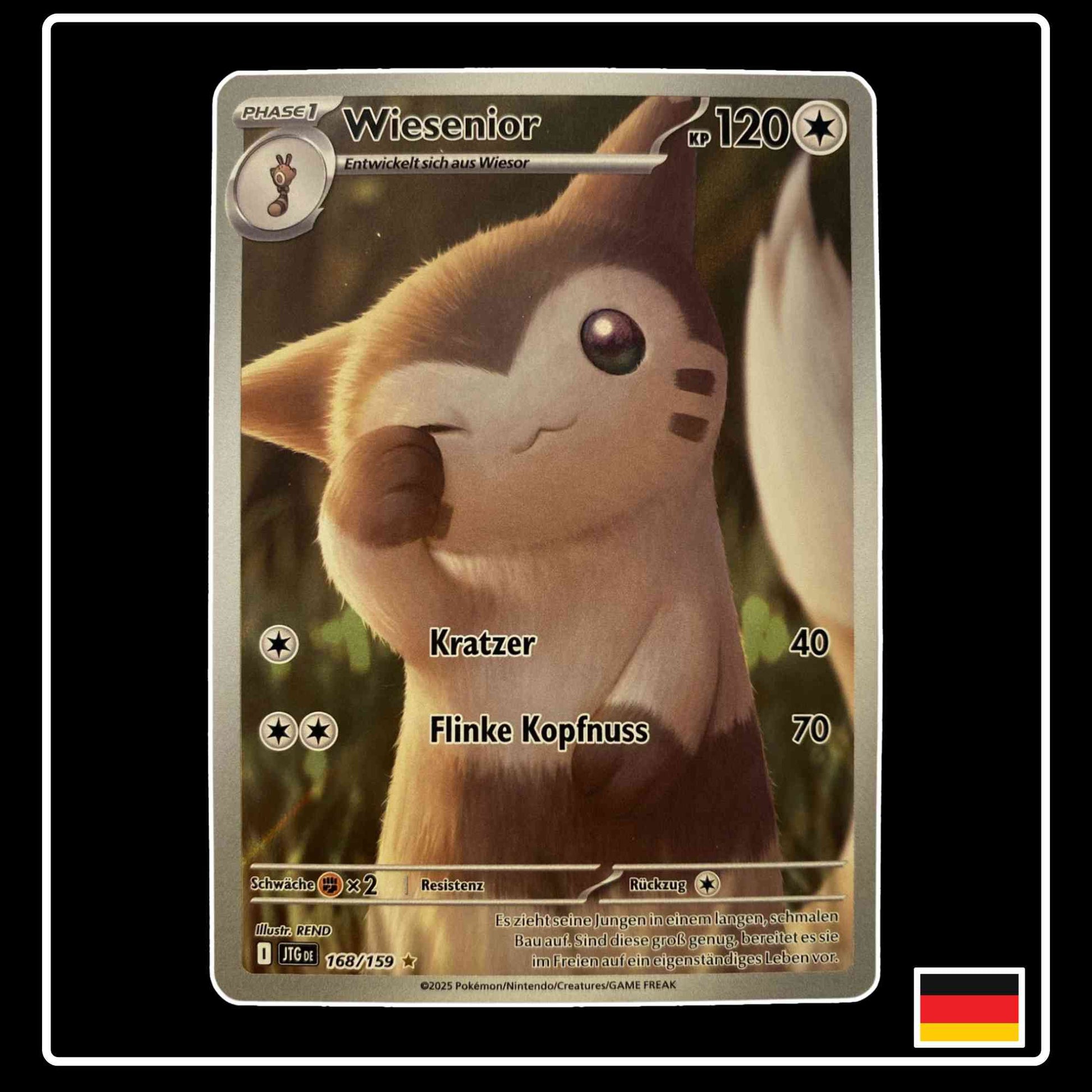 Wiesenior 168/159 Pokemon Reisegefährten
