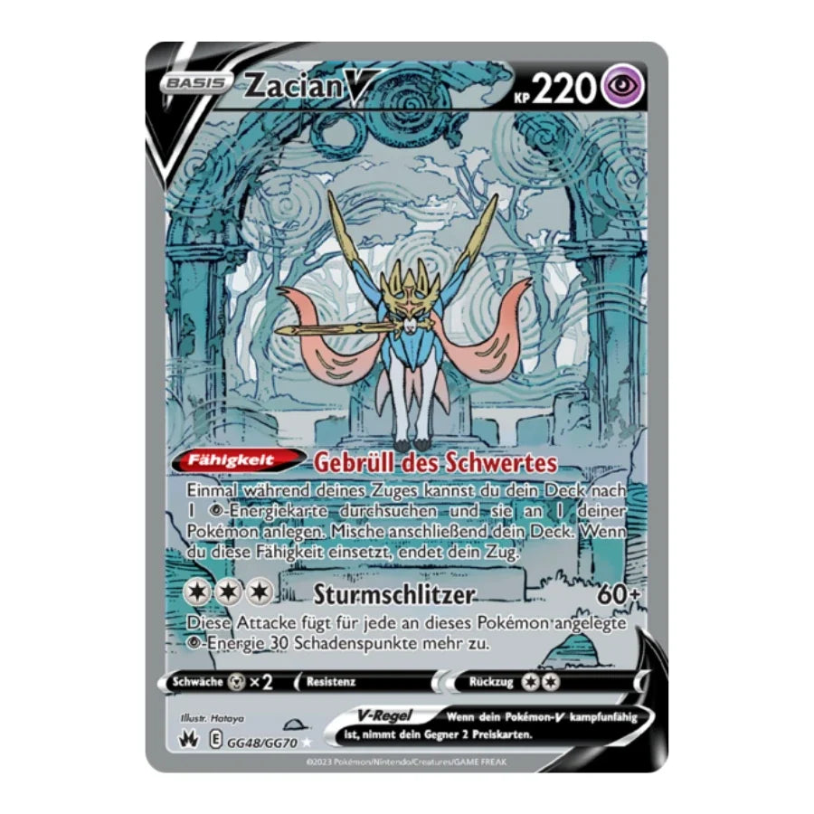 Zacian V SIR GG48/GG70 Zenit der Könige