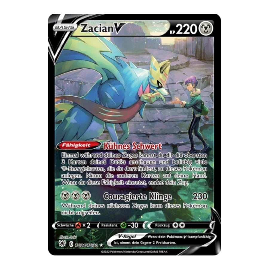 Zacian V SIR TG21/TG30 Astralglanz