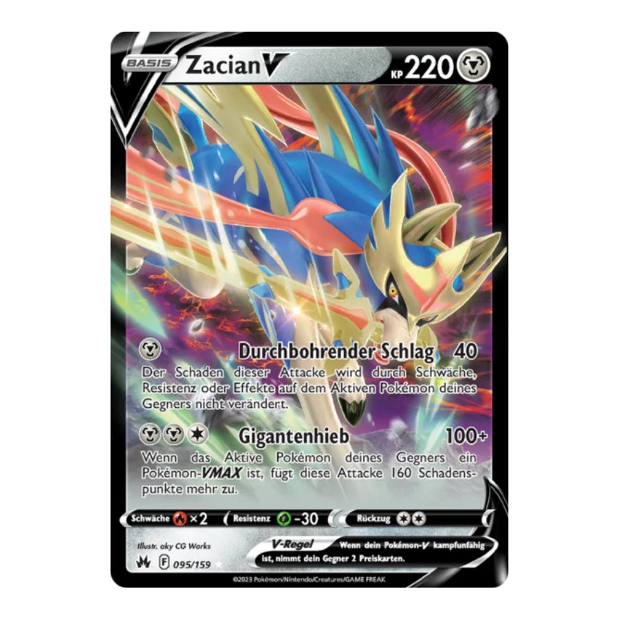 Zacian V UR 095/159 Zenit der Könige