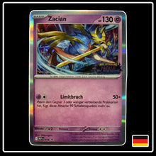 Zacian Holo MEP DE 015 Mega Entwicklung Black Star Promo
