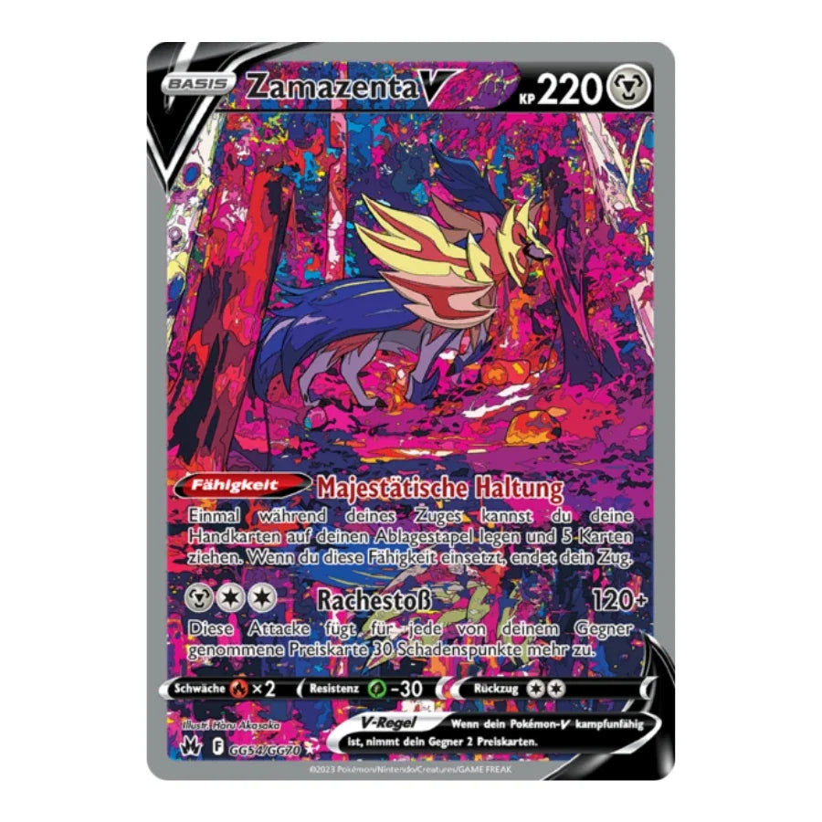 Zamazenta V SIR GG54/GG70 Zenit der Könige