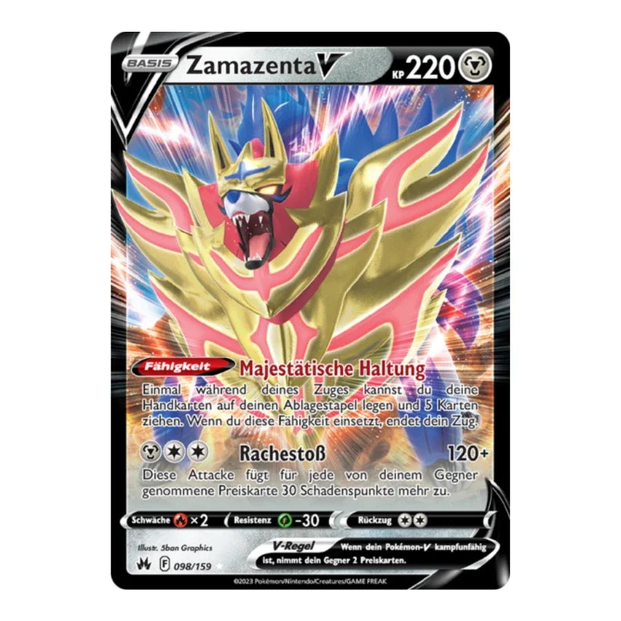 Zamazenta V UR 098/159 Zenit der Könige