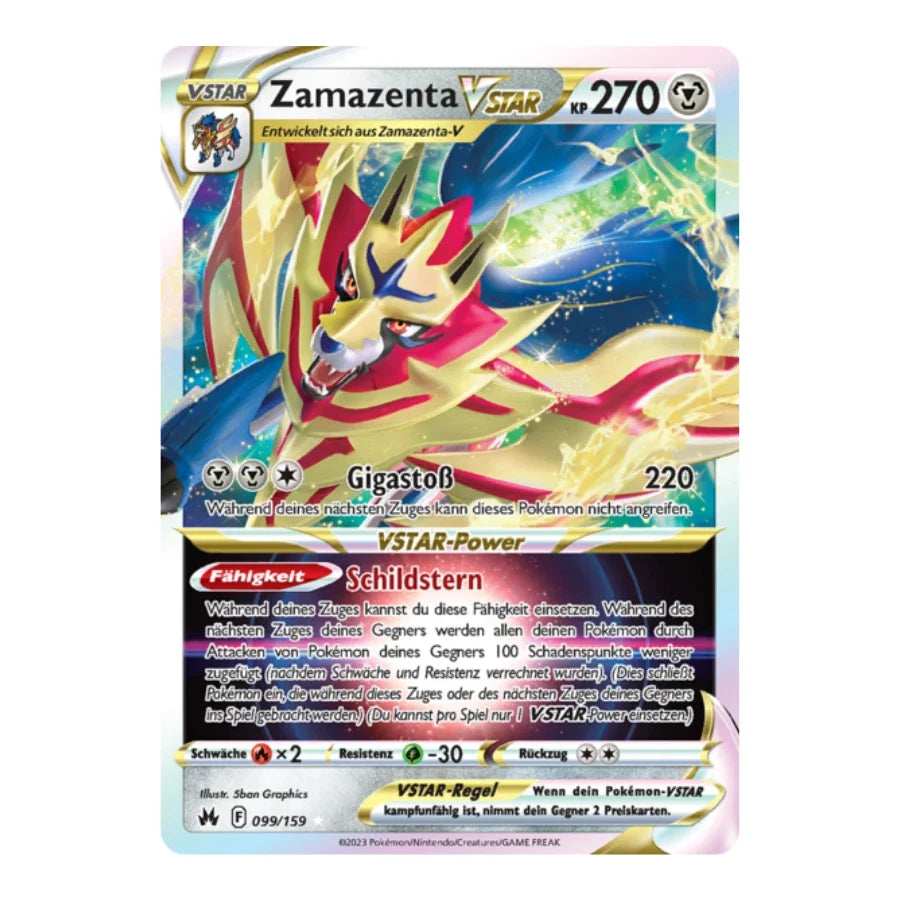 Zamazenta VSTAR UR 099/159 Zenit der Könige