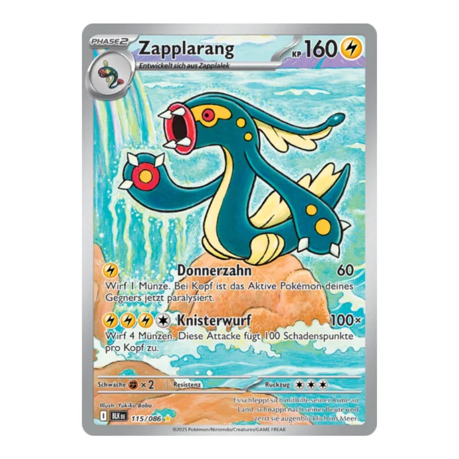 Zapplarang IR 115/086 Schwarze Blitze