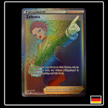 Pokemon Trainer Karte Zelestis Rainbow 210/189 aus dem Set Astralglanz