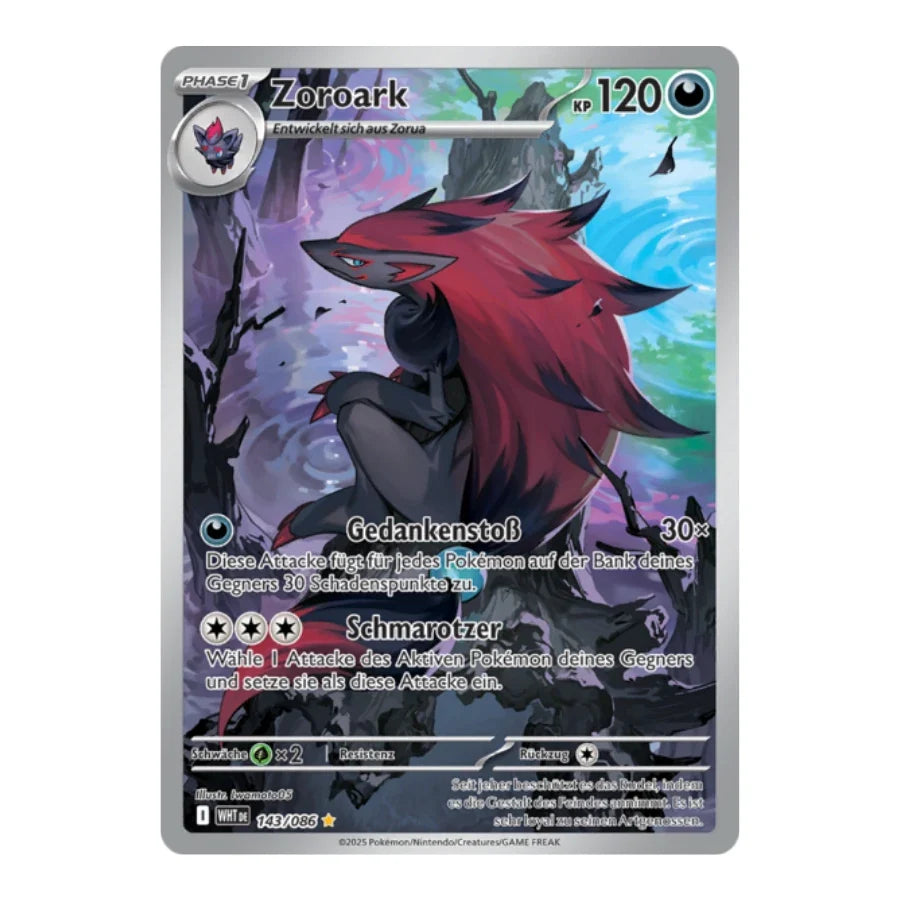 Zoroark IR 143/086 Weisse Flammen