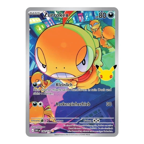 Zurrokex IR 140/128 Pokemon 30 Jahre