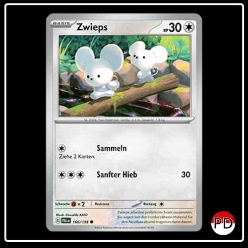 Zwieps 166/193 Pokemon