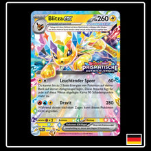 Blitza ex Stamp Promo Prismatische Entwicklungen Pokemon Karte