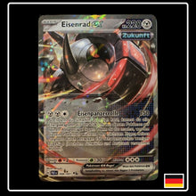 Pokemon Karte Eisenrad ex aus Paldeads Schicksale auf Deutsch und Selten