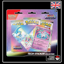 Pokemon Prismatic Evolutions Tech Sticker Collection (EN)