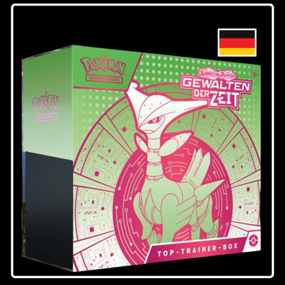 Pokemon Gewalten der Zeit Top Trainer Box Eisenblatt (DE)