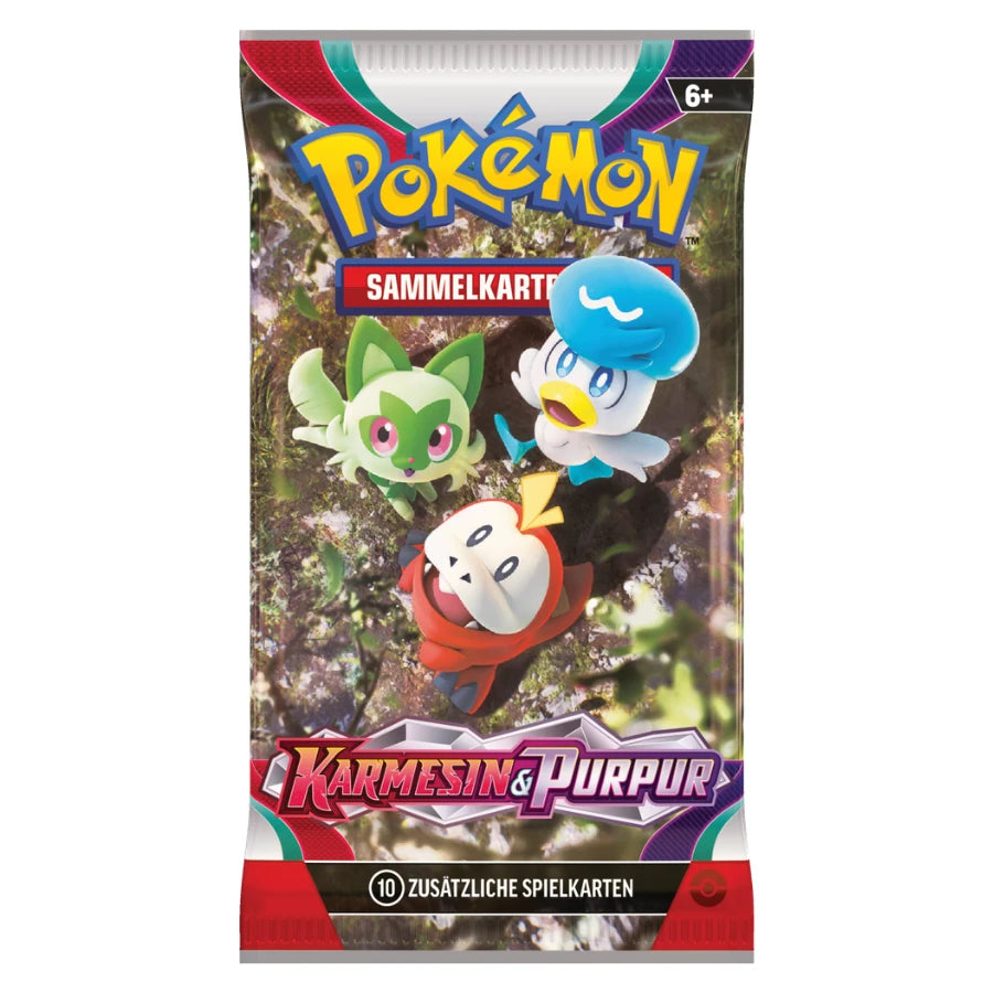Pokemon Karmesin & Purpur Booster Pack (DE)