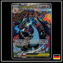 Mega-Glurak ex SIR MEP DE 023 Mega Entwicklung Black Star Promo