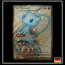Pokemon Karte Mew ex Shiny aus Paldeads Schicksale auf Deutsch und Selten