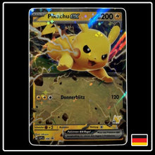 Pikachu ex SVP DE 106 SV Black Star Promo (Kampfakademie)
