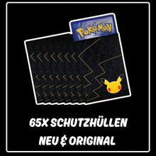 Pokemon Pikachu Celebrations Schutzhüllen Top Trainer Box