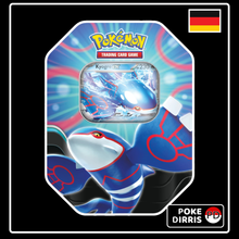 Pokemon Kyogre ex 2025 Tin Box Karmesin & Purpur Generations